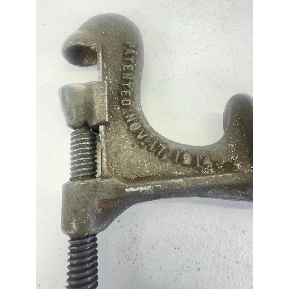 Antique Perfection No.100 Nut Cracker Cast Iron Waco Texas Pat Nov 10 1914 Clamp